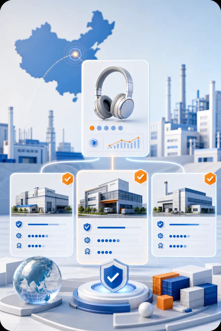 A buyer comparing manufacturing partners